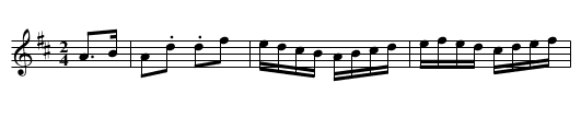 Talencourt, Le - staff notation