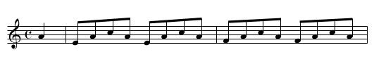 Tam Lin - staff notation