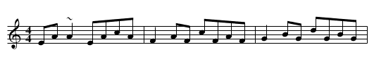 Tam Lin - staff notation