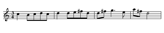 Tam pod Krakowem na bloniu - staff notation
