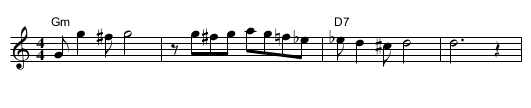 Tango - staff notation