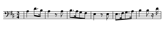 TANZ LIEBCHEN TANZ - staff notation