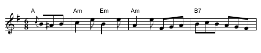 Tarantella Di Masaniello  (Em) - staff notation