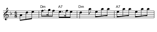 Tarantella Siciliana [Dm,F] - staff notation