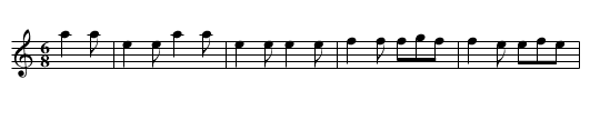Tarantella - staff notation