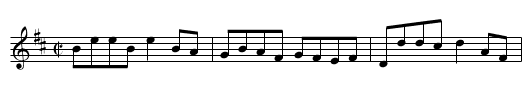 Tarbolton Lodge, The - staff notation