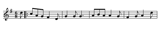 Tatter the Road - staff notation