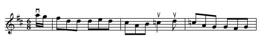 TATTHER JACK WELSH - staff notation