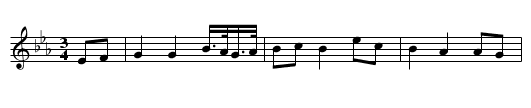 Taubenlied (2-48) S. 155 - staff notation