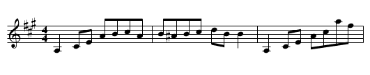Taylor's - staff notation