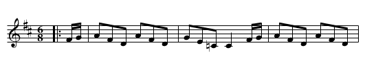 Taymouth Hermitage - staff notation