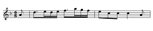 Teague's Ramble - staff notation