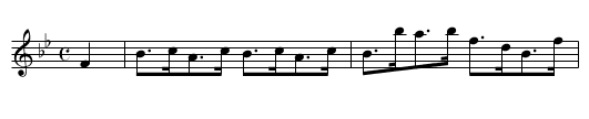 Tecumsch Hornpipe - staff notation