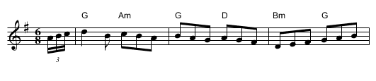 Ted and Pam's Place - staff notation