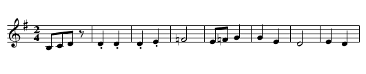 Teen - staff notation