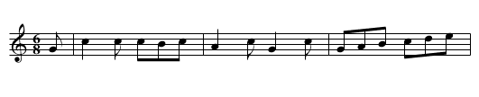 Tekeli - staff notation