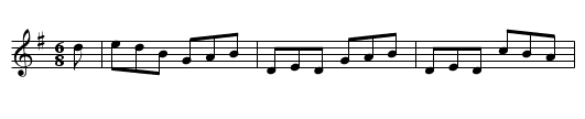 Tell Her I Am       (jig)     0749 - staff notation