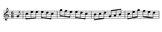 TEMPERANCE QUICK STEP - staff notation
