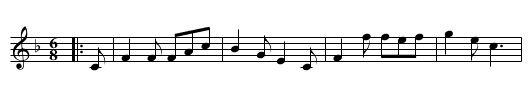 Ten Minute Jig - staff notation
