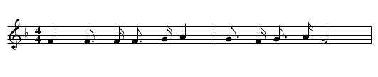 Ten Sticks of Dynamite - staff notation