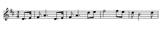 Tennessee Waltz - staff notation