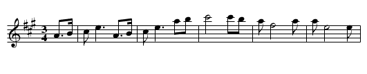 Tennessee Waltz - staff notation