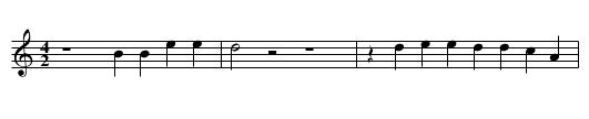 Tenore, Secondo Coro, Canzon septimi toni a 8, from Sacrae Symphoniae (1597) - staff notation