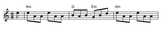 Tenpenney Bit #2, The - staff notation