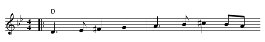Test 4 - staff notation