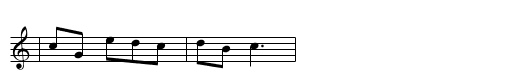 TEST: Balkan rhythm - staff notation