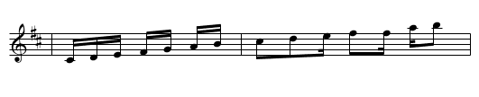 TEST: free rhythm - staff notation
