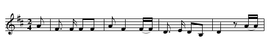 Texas Cowboy, The  - staff notation