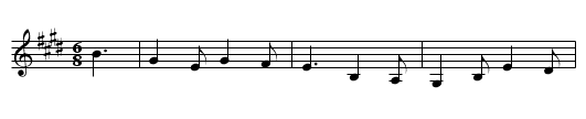 Texas Jack - staff notation