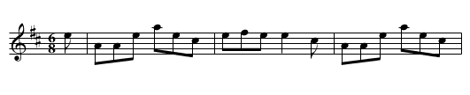 Tha bonaid beag biorach air Alalasdair - staff notation
