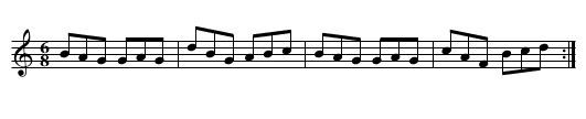 Tha Major - staff notation