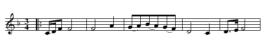 THA MI MO CHADAL.--I AM ASLEEP. - staff notation