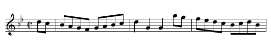 Th&aacute;inig an Taoide Isteach - staff notation