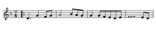 Thalassaki - staff notation