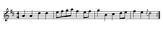 The 29th of May - or The King enjoys his own again - staff notation