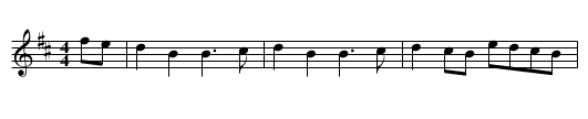 The 42nd Highlander's Farewell - staff notation