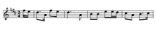 The 78th's farewell to Edinburgh - staff notation
