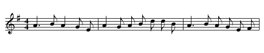 The Abbey Reel - staff notation