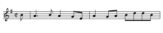 The Abbey Reel - staff notation