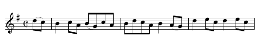 The Ace and the Duce of Pipering (longdance) (1st Setting) 1781 - staff notation