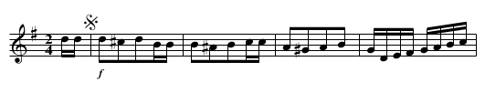 The AERIAL QUADRILLES. NO. 5.--la Finale. - staff notation