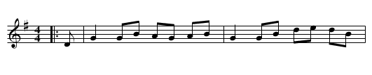The Alewife and her Barrel - staff notation
