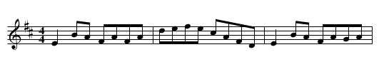 The Alston Fiddle - staff notation