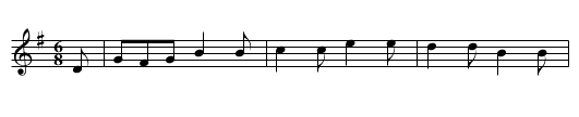 the Archer's dance - staff notation