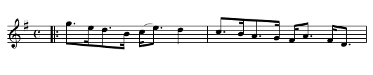 The AULD KIRK - staff notation