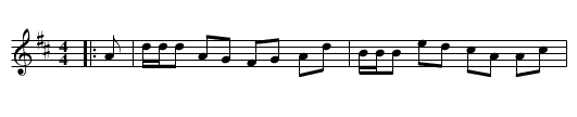 The Auld Wheel - staff notation